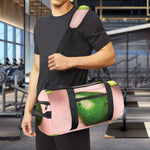 Avocado Cut In Half Pattern Print Gym Bag