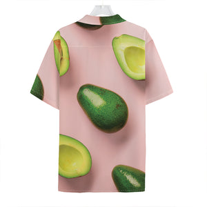 Avocado Cut In Half Pattern Print Hawaiian Shirt