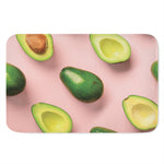 Avocado Cut In Half Pattern Print Indoor Door Mat