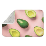 Avocado Cut In Half Pattern Print Indoor Door Mat