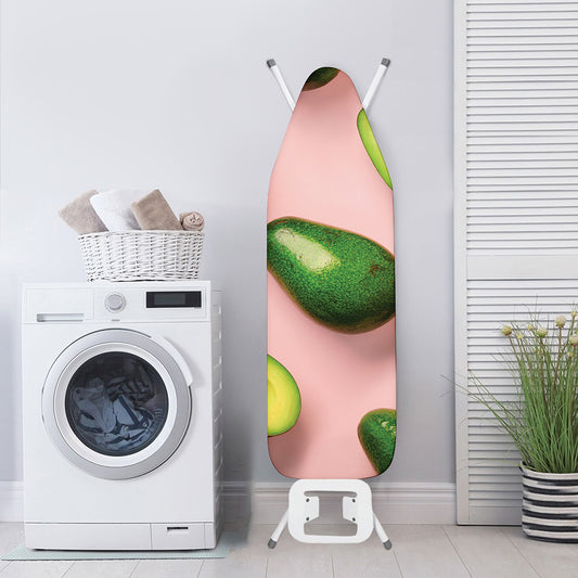 Avocado Cut In Half Pattern Print Ironing Board Cover