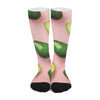 Avocado Cut In Half Pattern Print Long Socks