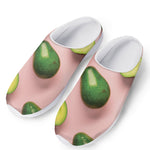 Avocado Cut In Half Pattern Print Mesh Casual Shoes