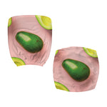 Avocado Cut In Half Pattern Print Office Chair Cover