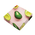 Avocado Cut In Half Pattern Print Outdoor Seat Cushion Cover