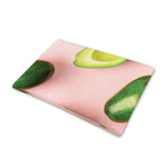 Avocado Cut In Half Pattern Print Pet Cooling Mat Cover