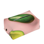 Avocado Cut In Half Pattern Print Rectangle Tissue Box Cover