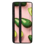 Avocado Cut In Half Pattern Print Refrigerator Handle Covers