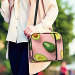 Avocado Cut In Half Pattern Print Shoulder Strap Bible Bag