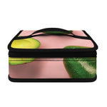 Avocado Cut In Half Pattern Print Small Lunch Bag