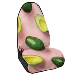 Avocado Cut In Half Pattern Print Waterproof Car Seat Cover