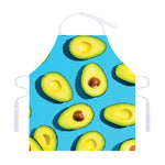 Avocado Cut In Half Print Adjustable Apron