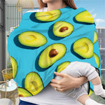 Avocado Cut In Half Print Baby Seat Cover