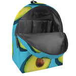 Avocado Cut In Half Print Backpack