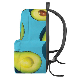 Avocado Cut In Half Print Backpack