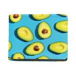 Avocado Cut In Half Print Bifold Wallet