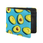 Avocado Cut In Half Print Bifold Wallet
