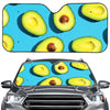 Avocado Cut In Half Print Car Windshield Sun Shade