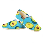 Avocado Cut In Half Print Casual Shoes