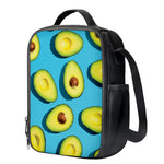 Avocado Cut In Half Print Crossbody Lunch Bag