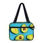Avocado Cut In Half Print Double Strap Bible Bag