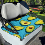 Avocado Cut In Half Print Golf Cart Seat Cover
