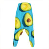 Avocado Cut In Half Print Hammer Pants