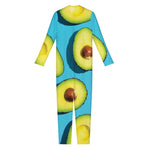 Avocado Cut In Half Print Jumpsuit