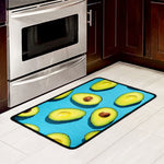 Avocado Cut In Half Print Kitchen Mat