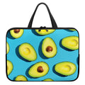 Avocado Cut In Half Print Laptop Sleeve With Handle