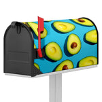 Avocado Cut In Half Print Mailbox Cover