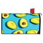 Avocado Cut In Half Print Mailbox Cover