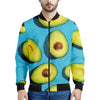 Avocado Cut In Half Print Men's Bomber Jacket