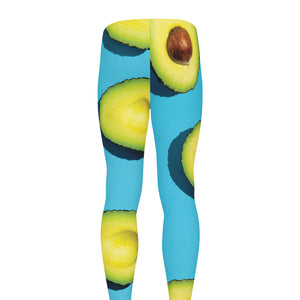 Avocado Cut In Half Print Men's leggings