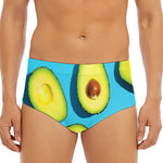 Avocado Cut In Half Print Men's Triangle Swim Briefs