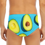 Avocado Cut In Half Print Men's Triangle Swim Briefs