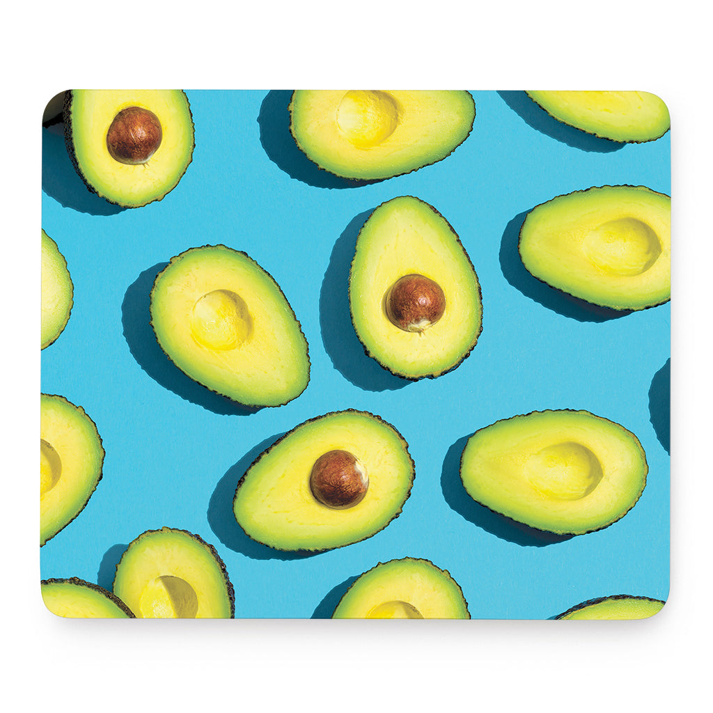 Avocado Cut In Half Print Mouse Pad