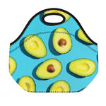 Avocado Cut In Half Print Neoprene Lunch Bag