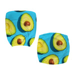 Avocado Cut In Half Print Office Chair Cover