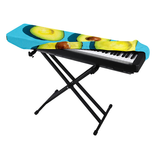 Avocado Cut In Half Print Piano Keyboard Cover