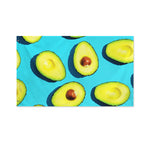 Avocado Cut In Half Print Polyester Flag