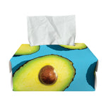 Avocado Cut In Half Print Rectangle Tissue Box Cover
