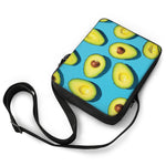 Avocado Cut In Half Print Rectangular Crossbody Bag