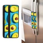 Avocado Cut In Half Print Refrigerator Handle Covers