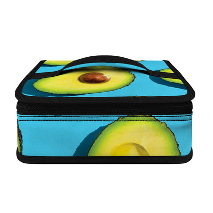 Avocado Cut In Half Print Small Lunch Bag