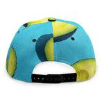 Avocado Cut In Half Print Snapback Cap