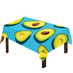 Avocado Cut In Half Print Tablecloth