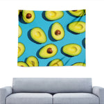 Avocado Cut In Half Print Tapestry