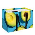 Avocado Cut In Half Print Utility Tote Bag