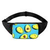 Avocado Cut In Half Print Waist Bag